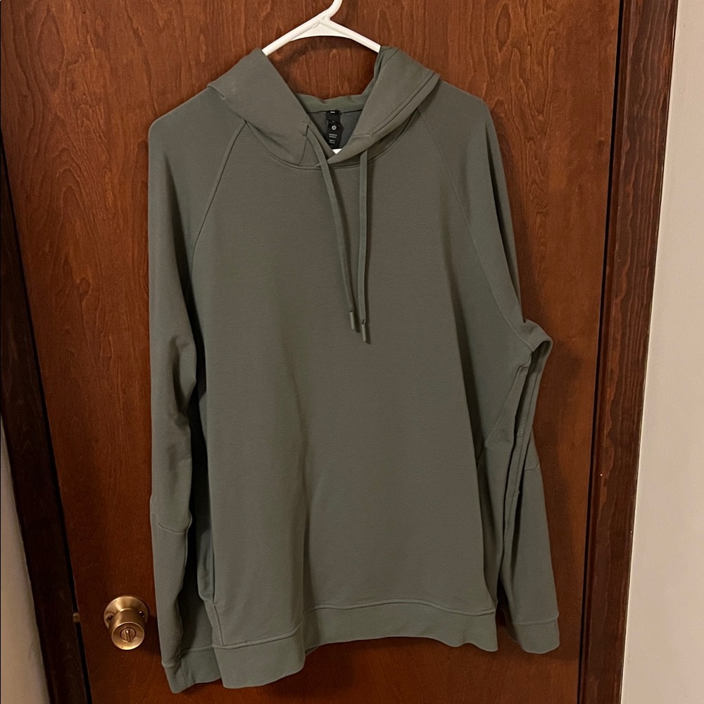 lululemon athletica Grey Sage City Sweat Pullover Hoodie Size XL
